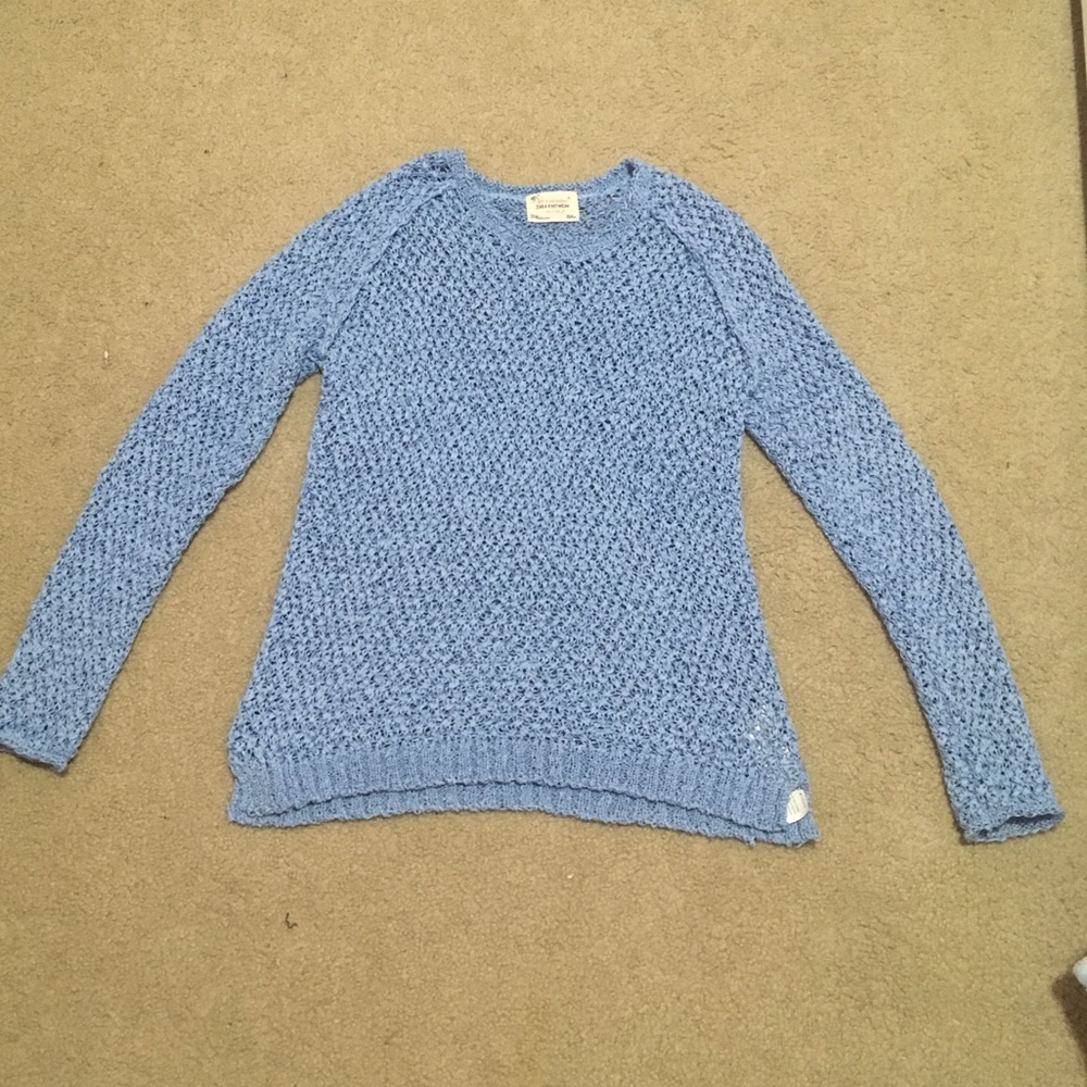 ZARA BLUE SWEATER
